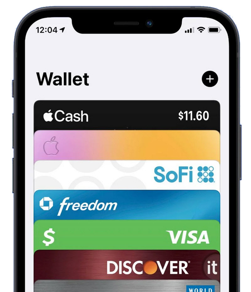 apple pay add many cards